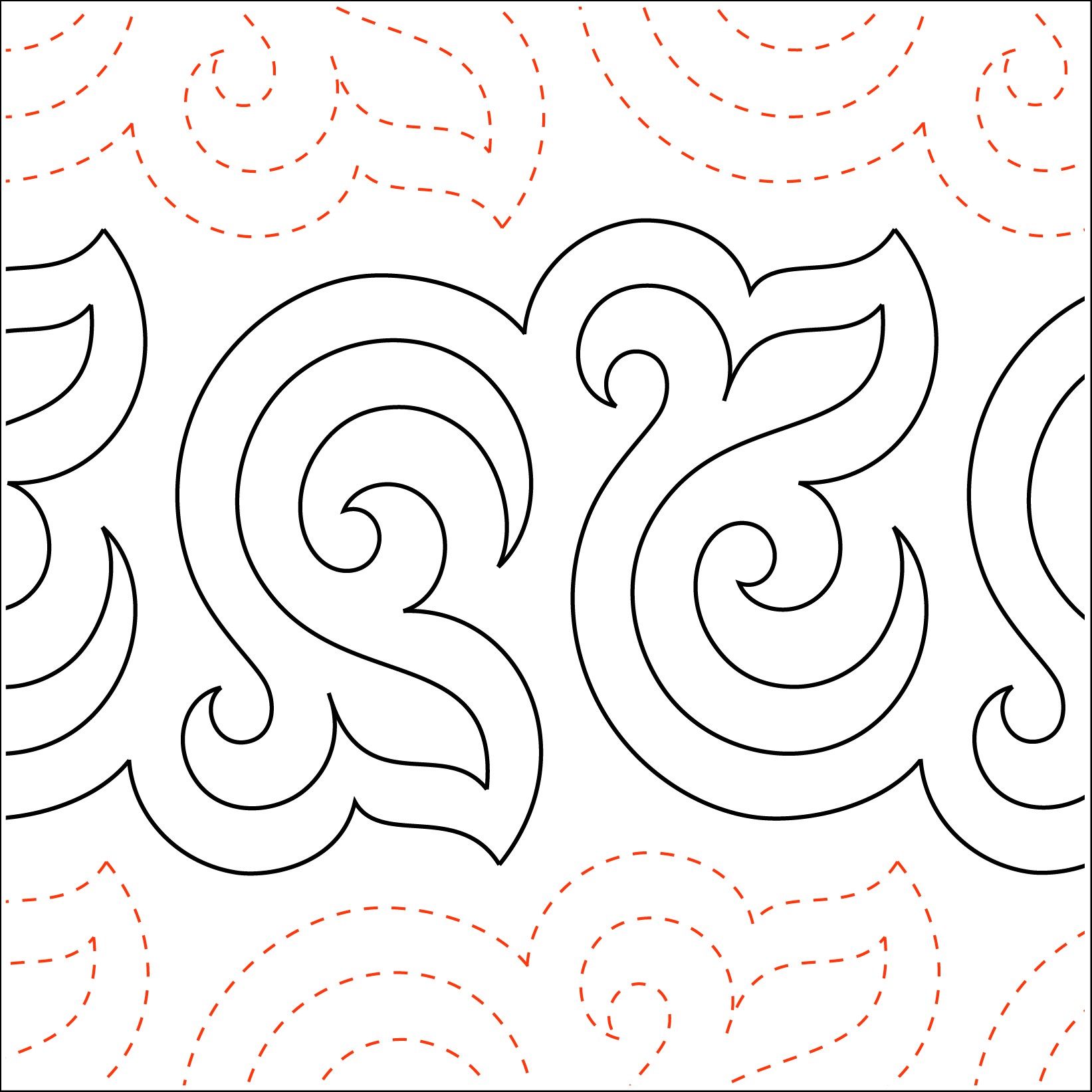 Tear Away Paper 6in Bourbon Street Baby package of four 48in sheets