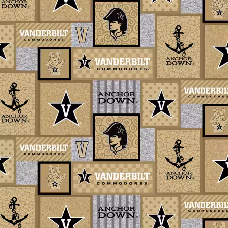 NCAA-Vanderbilt Commodores College Patch Fleece