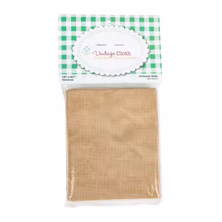 Lori Holt Vintage Cloth 14ct 19in x 21in Oatmeal