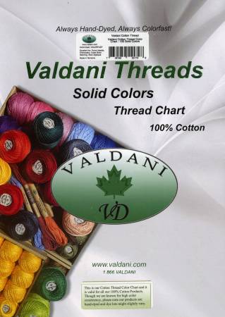 Valdani Solids Color Card