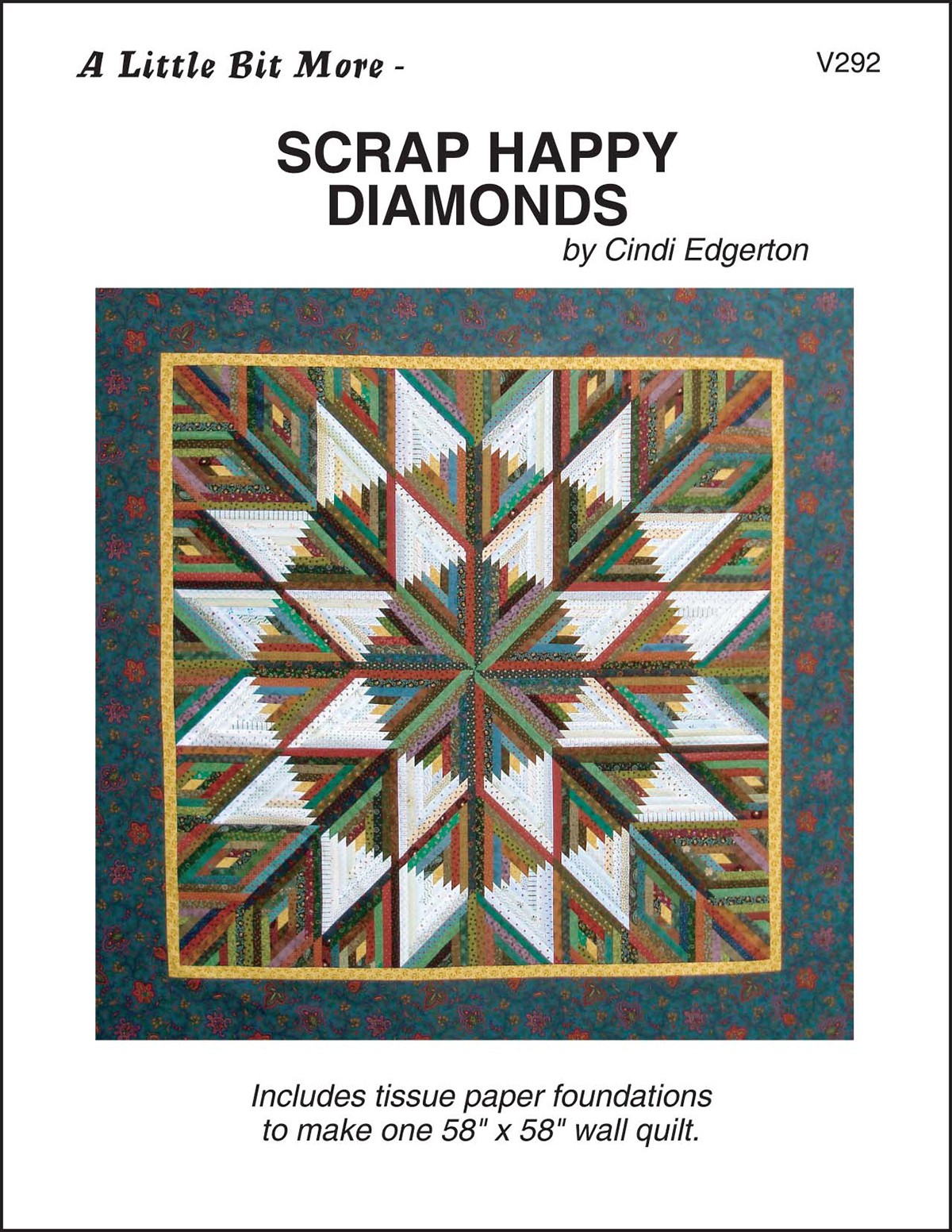 Little Bits More Scrap Happy Diamonds By Edgerton Cindi