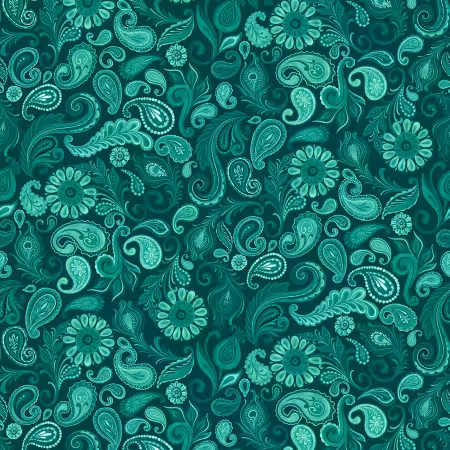 Teal Wild Garden