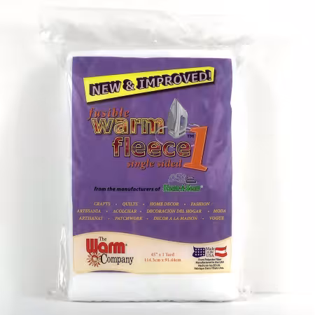 Warm Fusible Fleece Batting 1yd x 45in