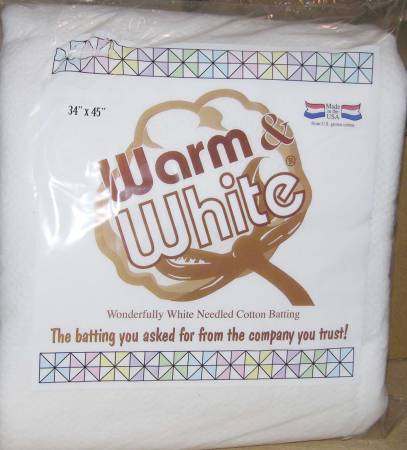 Warm & White Batting Craft