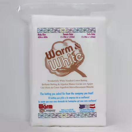 Warm & White Batting Baby