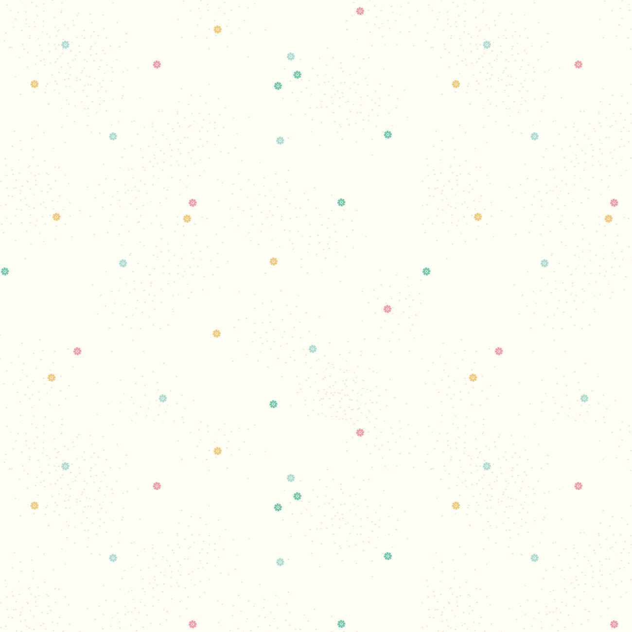 Dainty Daisy on Cloud 107/108in Wide Back Pastel