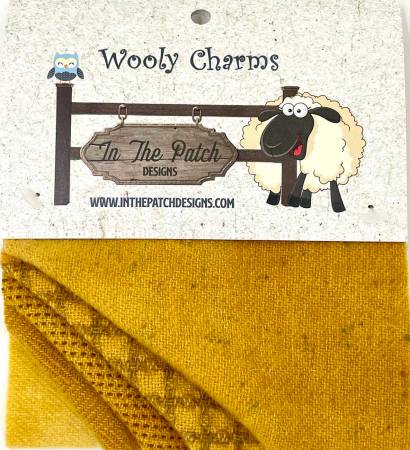 Wooly Charms 5in x 5in Chedder 5ct