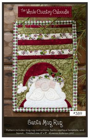 Santa Mug Rug Pattern