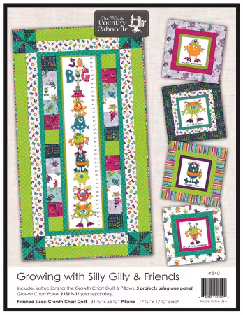 Growing with Silly Gilly & Friends Pattern