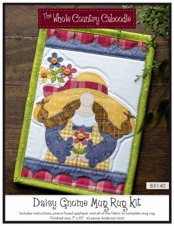 Daisy Gnome Mug Rug Kit