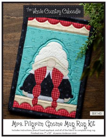 Mrs. Pilgrim Gnome Mug Rug Kit