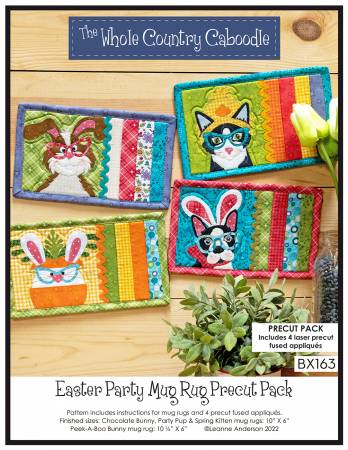 Easter Party Mug Rugs Precut Pack