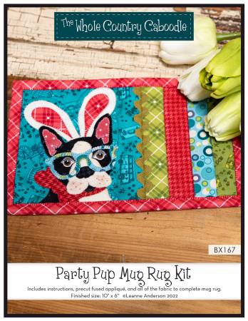 Party Pup Mug Rug Kit