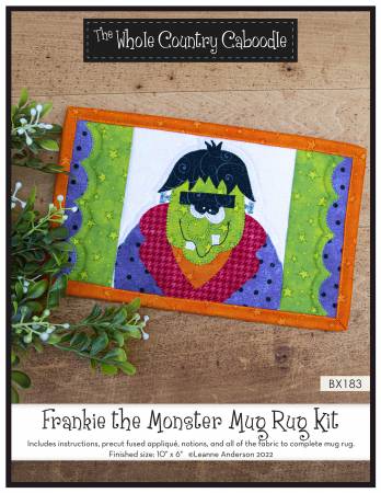 Frankie the Monster Mug Rug Kit
