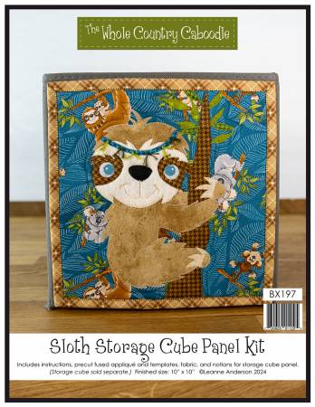 Sloth Storage Cube Panel Kit