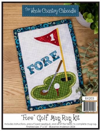 Fore Golf Mug Rug Kit