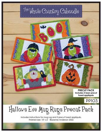 Hallows Eve Mug Rugs Precut Pack