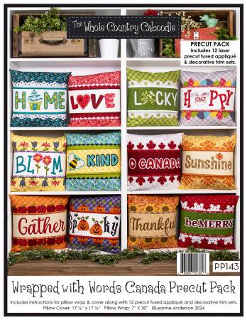 Wrapped with Words Canada Precut Pack