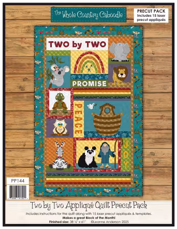 Two by Two Applique Quilt Precut Pack