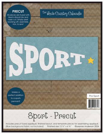 Sport Precut Fused Applique Pack