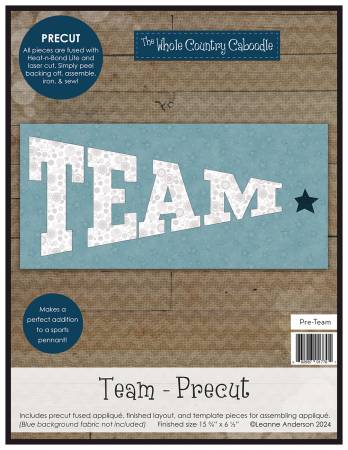 Team Precut Fused Applique Pack