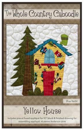 Yellow House Precut Fused Applique Pack