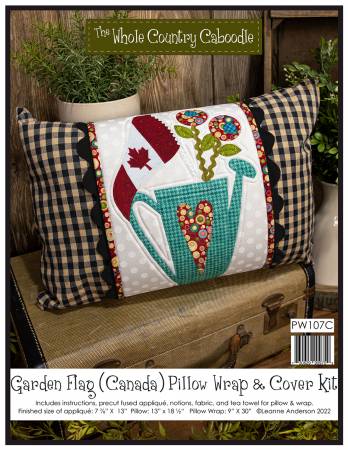 Garden Flag (Canada) Pillow Wrap & Cover Kit