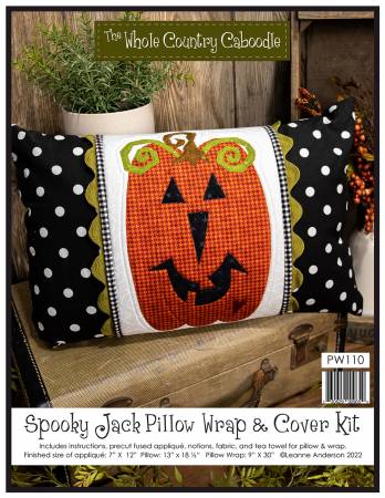 Spooky Jack Pillow Wrap & Cover Kit