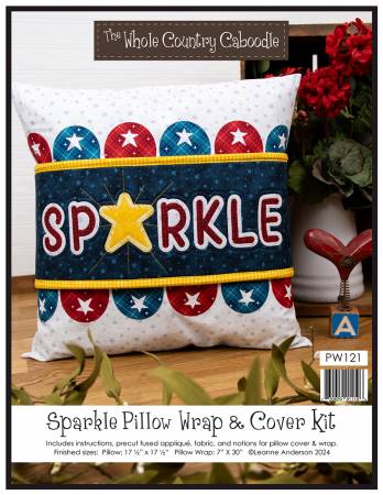 Sparkle Pillow Wrap & Cover Kit