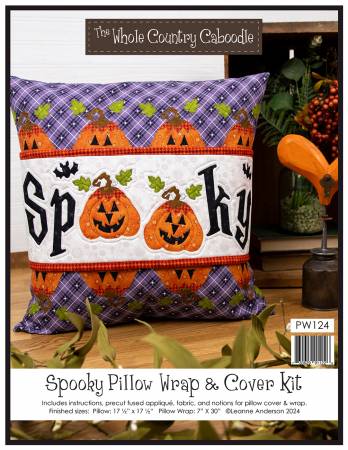 Spooky Pillow Wrap & Cover Kit