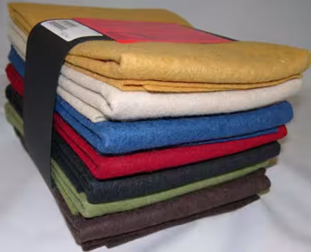 Wool Felt 100% Virgin Wool Homespun Collection Fat Quarters