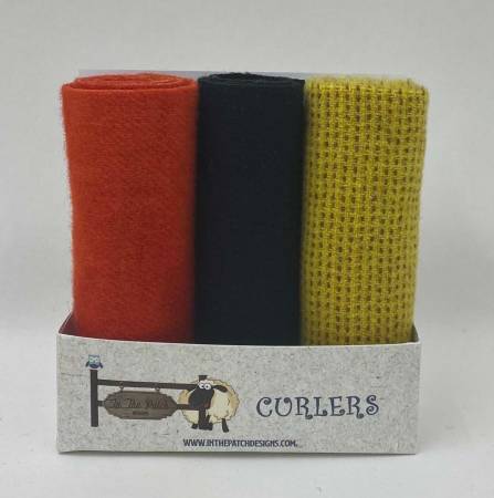 Wool Curlers 4in X 16in Poppies