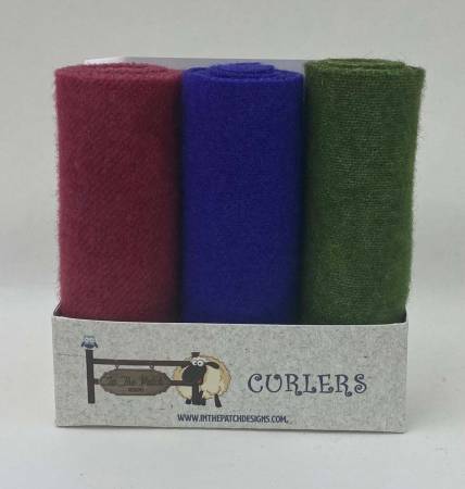 Wool Curlers 4in X 16in Vineyard