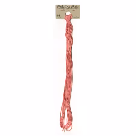 Embroidery Floss Sockeye