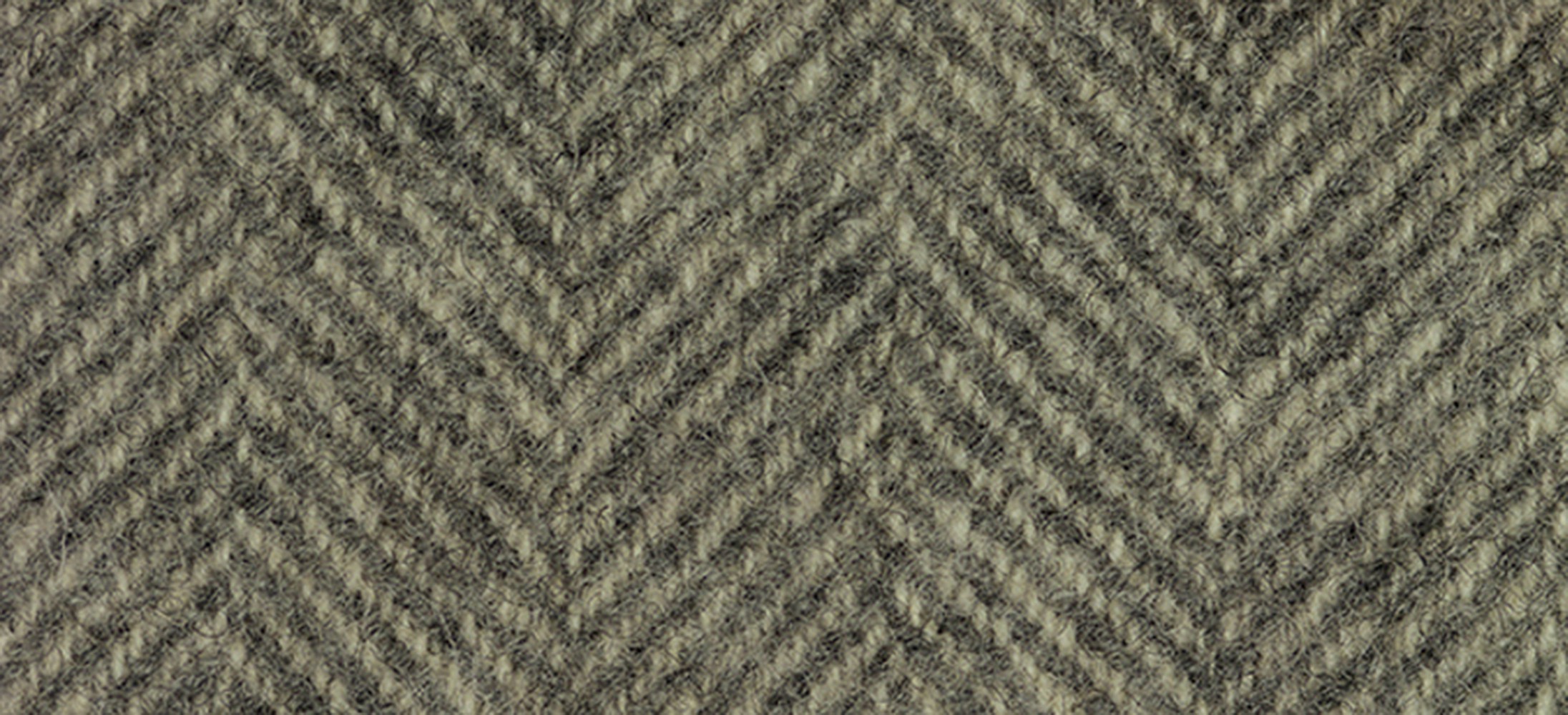 Wool Fat Quarter Herringbone Parchment 16in x 26in
