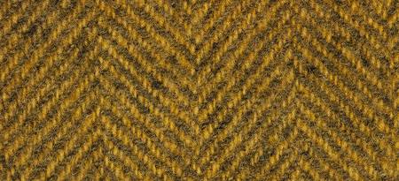 Wool Fat Quarter Herringbone Whiskey 16in x 26in