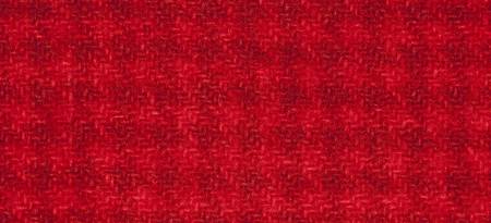 Wool Fat Quarter Houndstooth Candy Apple 16in x 26in