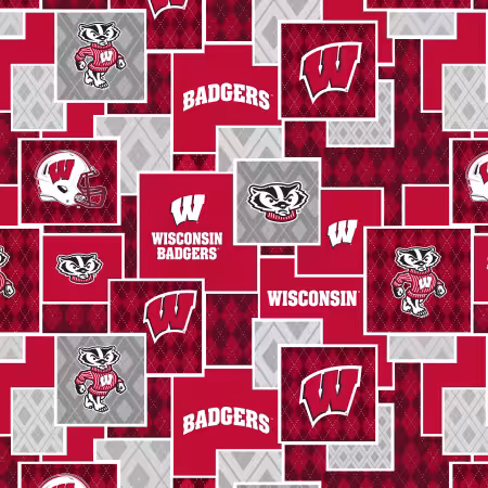 Wisconsin Argyle Boxes-Cotton