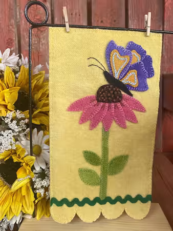 Flutterbye Mug Rug Kit