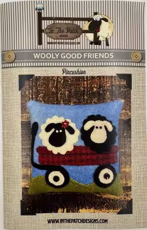 Wooly Good Friends Pincushion Pattern