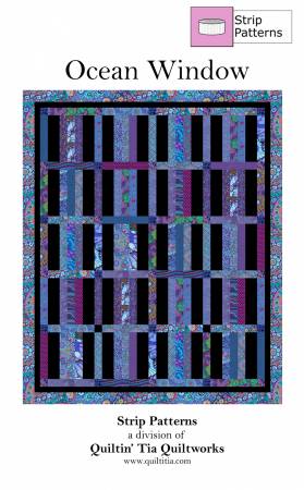 Ocean Window - Quilt Pattern for 2 1/2 Strips