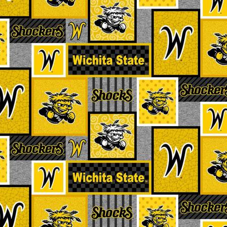 NCAA-Wichita State Shockers College Patch Fleece