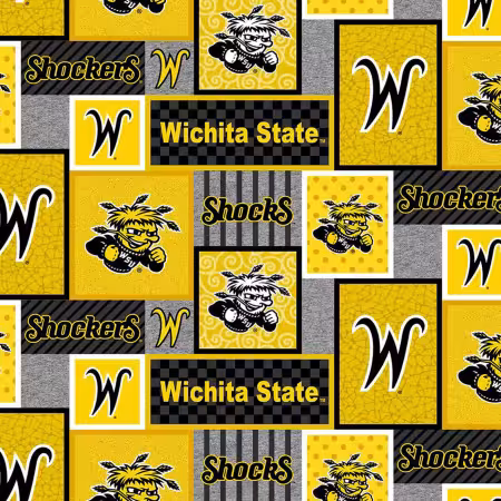NCAA-Wichita State Shockers College Patch Fleece