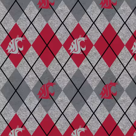 Washington State University Argyle Fleece