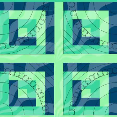 Low Shank Circles Quilt Kit