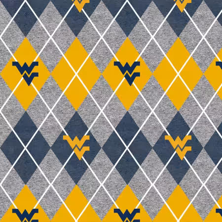 University of West Virginia Argyle Fleece