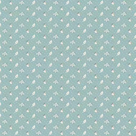 Teal Vintage Apron