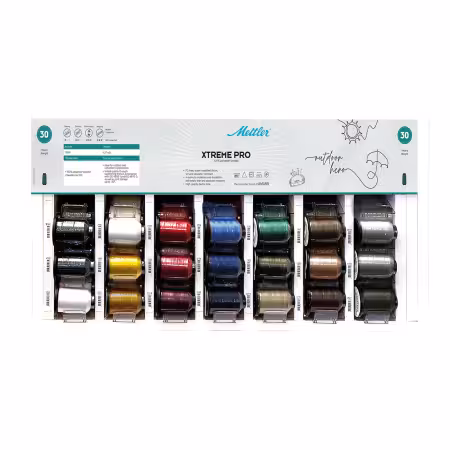 Xtreme Pro Outdoor Thread Assortment 84 Spools