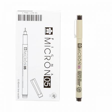 Sakura Pigma Micron Pen - Size 05 - 0.45 mm - Burgundy