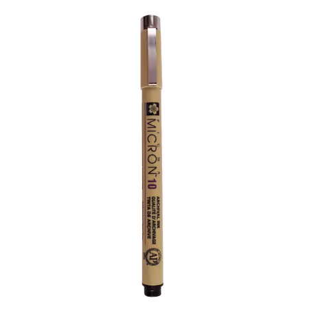 Pigma Micron 10 Pen 0.6mm Black